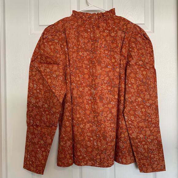 NWT House of Harlow 1960 100% cotton boho top - Picture 4 of 6